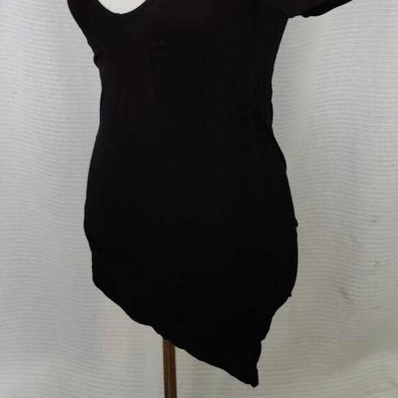 BCBG Max Azria | black short sleeve | v-neck neck | Size XS / S - Picture 9 of 9